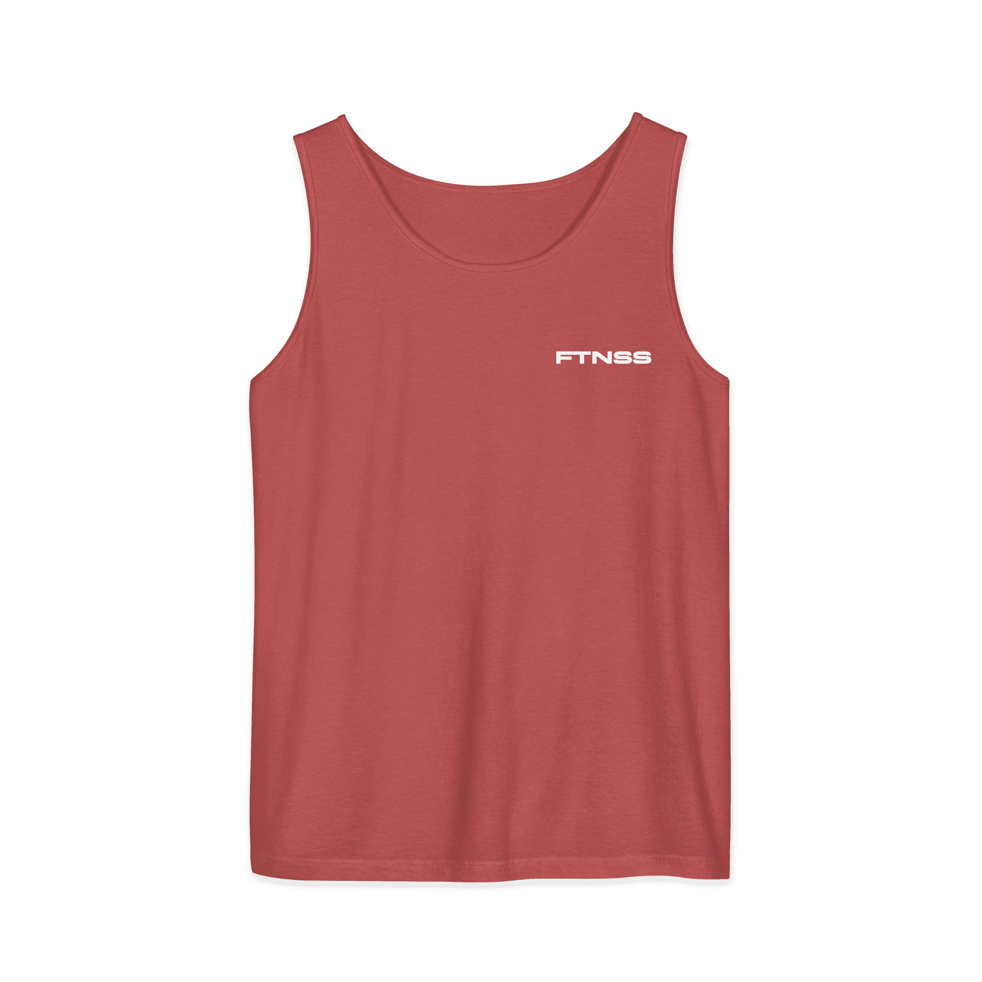 FTNSS Core Basic Tank — White Wordmark (First Run) - shop.FTNSS.fit