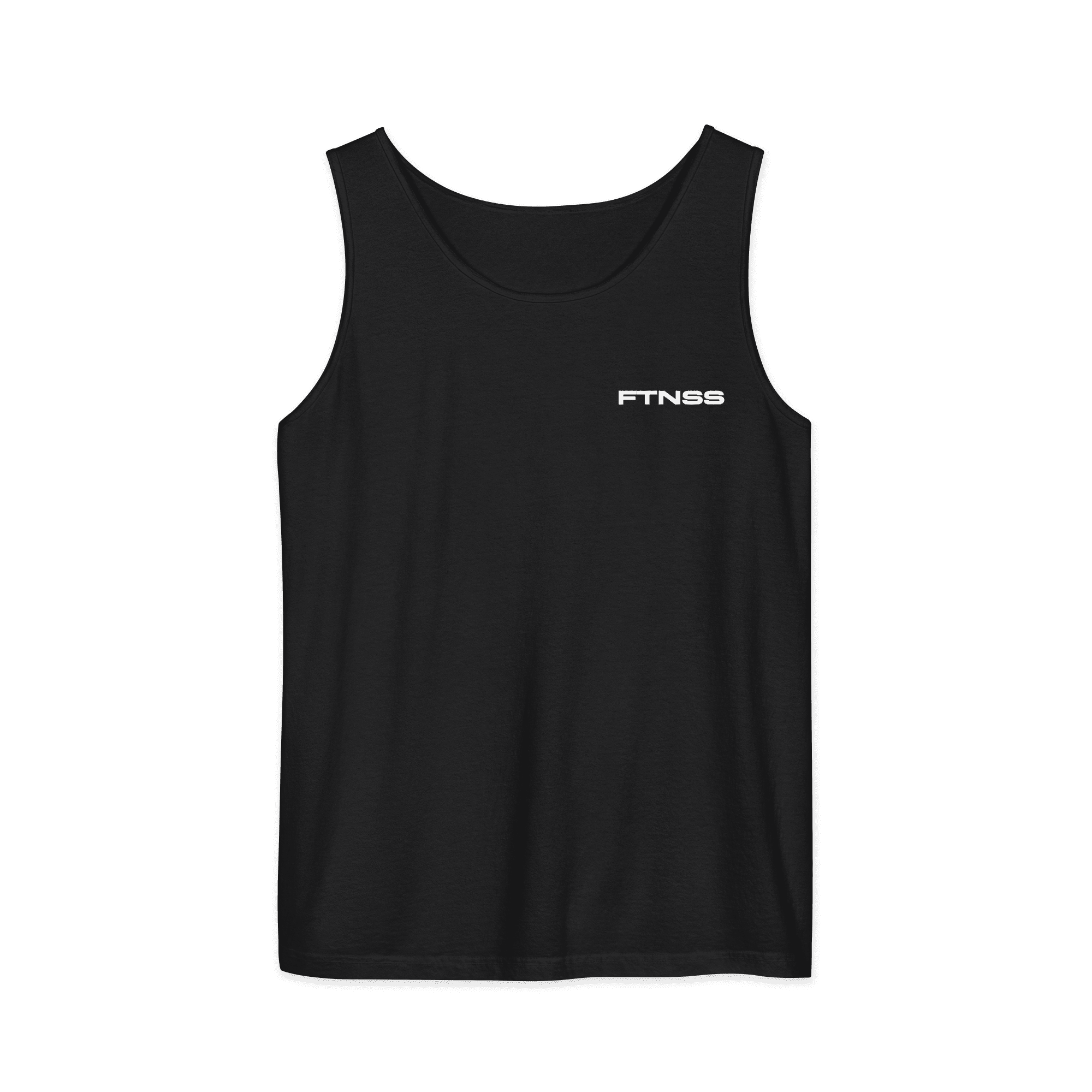 FTNSS Core Basic Tank — White Wordmark (First Run) - shop.FTNSS.fit