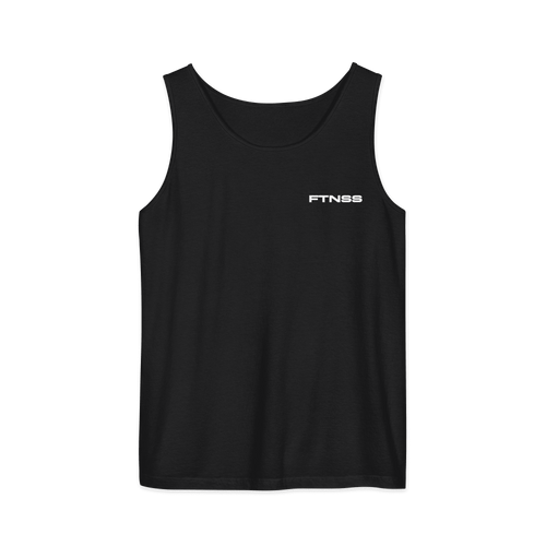 FTNSS Core Basic Tank — White Wordmark (First Run) - shop.FTNSS.fit