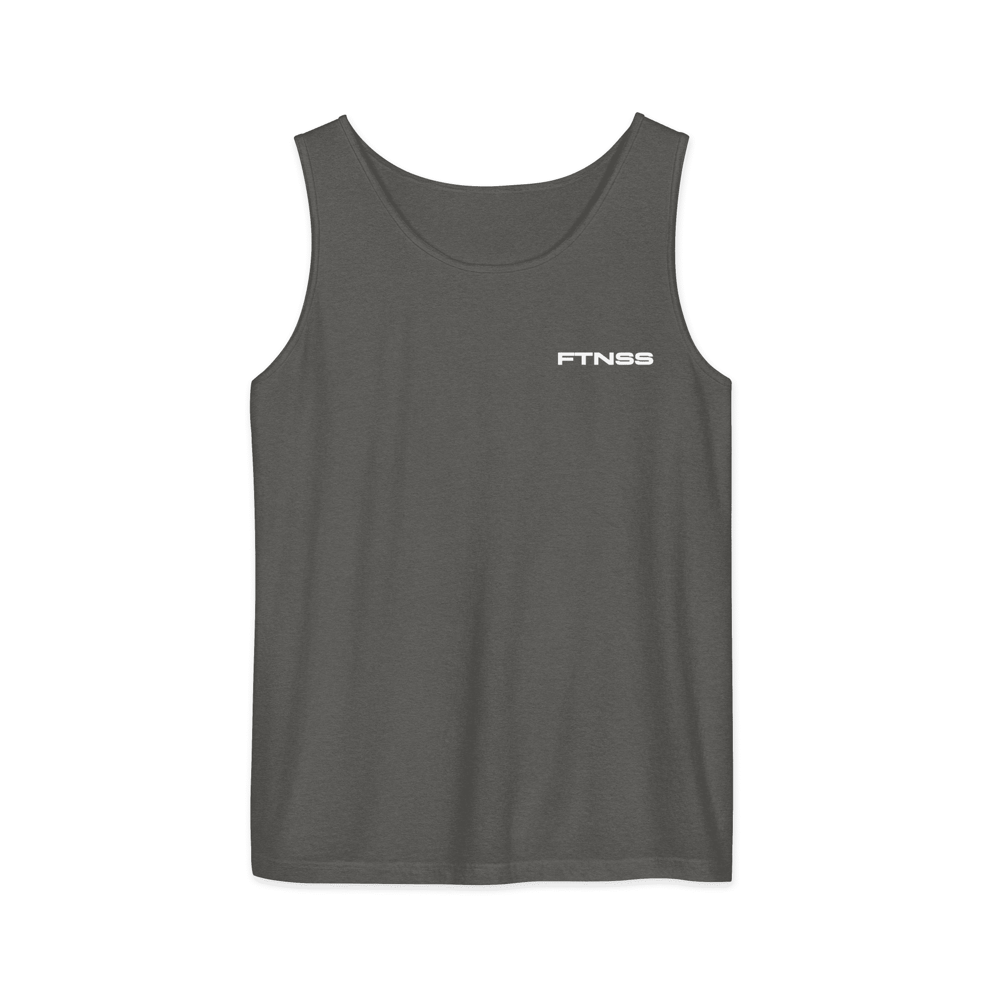FTNSS Core Basic Tank — White Wordmark (First Run) - shop.FTNSS.fit
