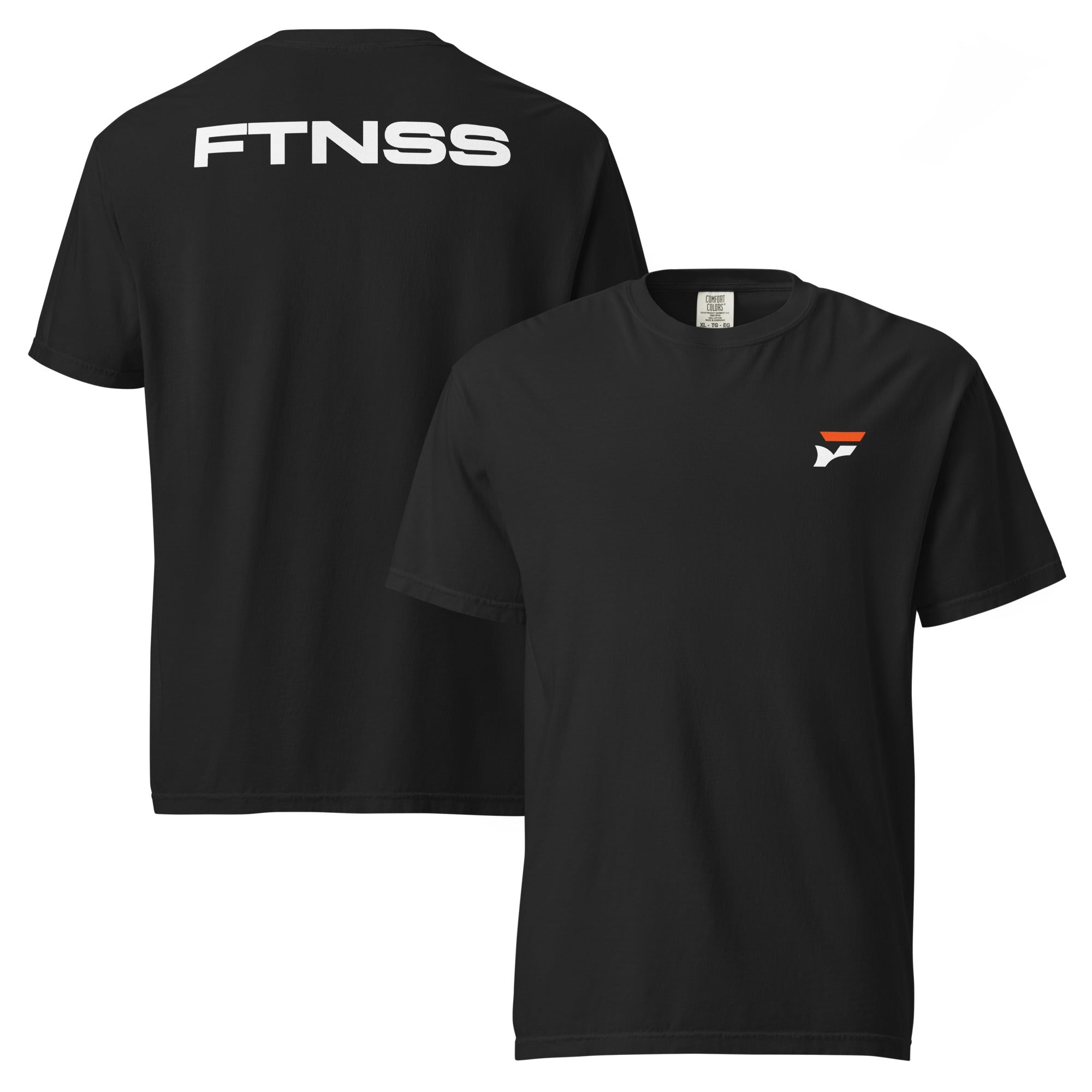 FTNSS Core Tee v1 — White Logo (First Run) - shop.FTNSS.fit