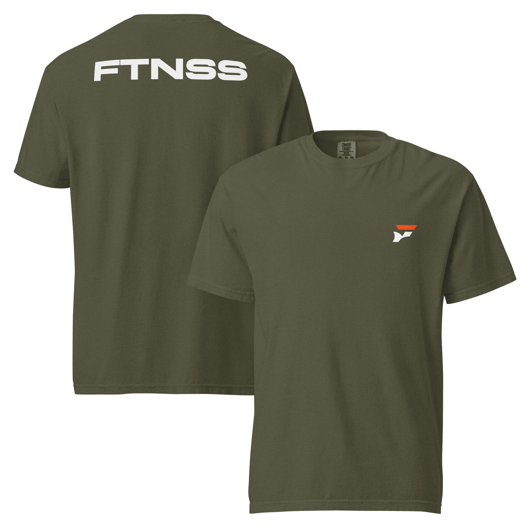 FTNSS Core Tee v1 — White Logo (First Run) - shop.FTNSS.fit