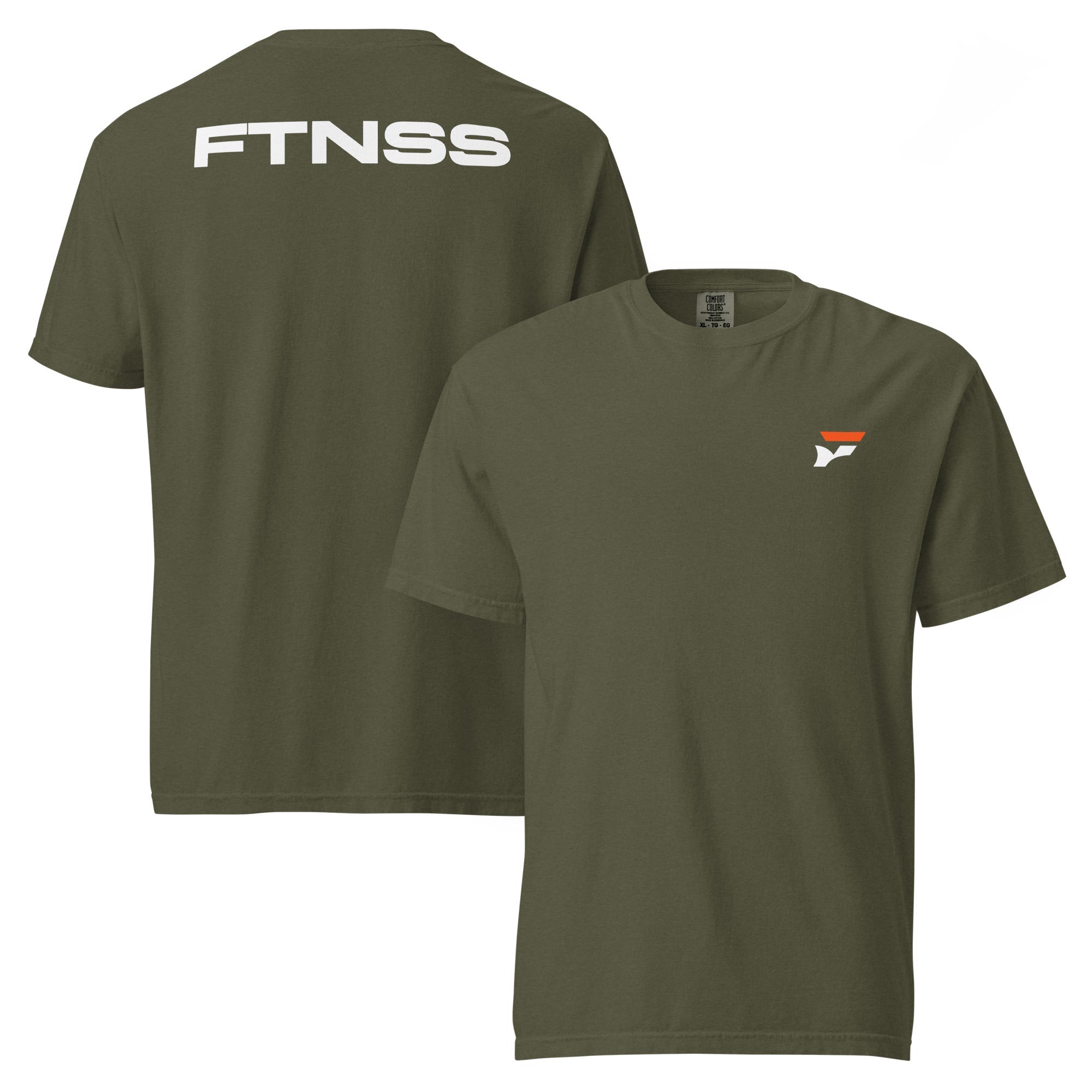 FTNSS Core Tee v1 — White Logo (First Run) - shop.FTNSS.fit